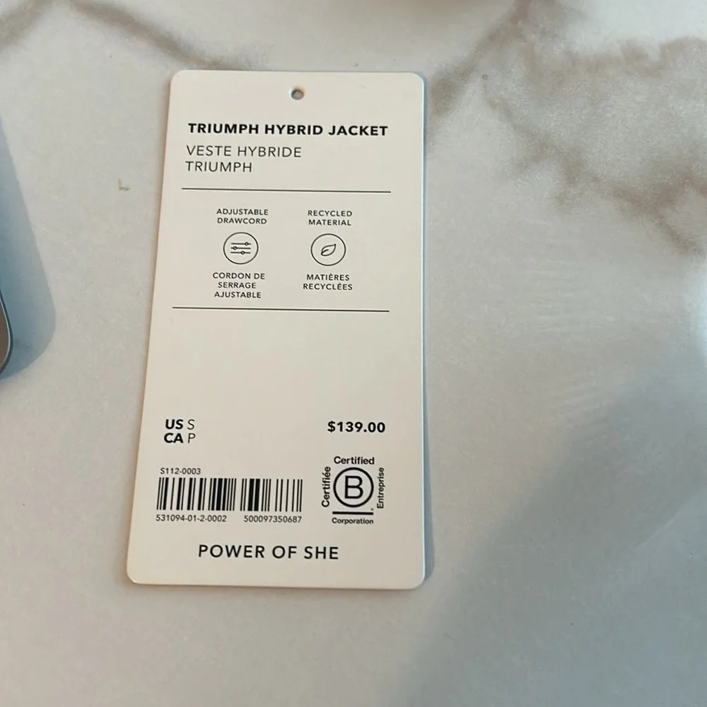 Athleta Triumph Hybrid Jacket